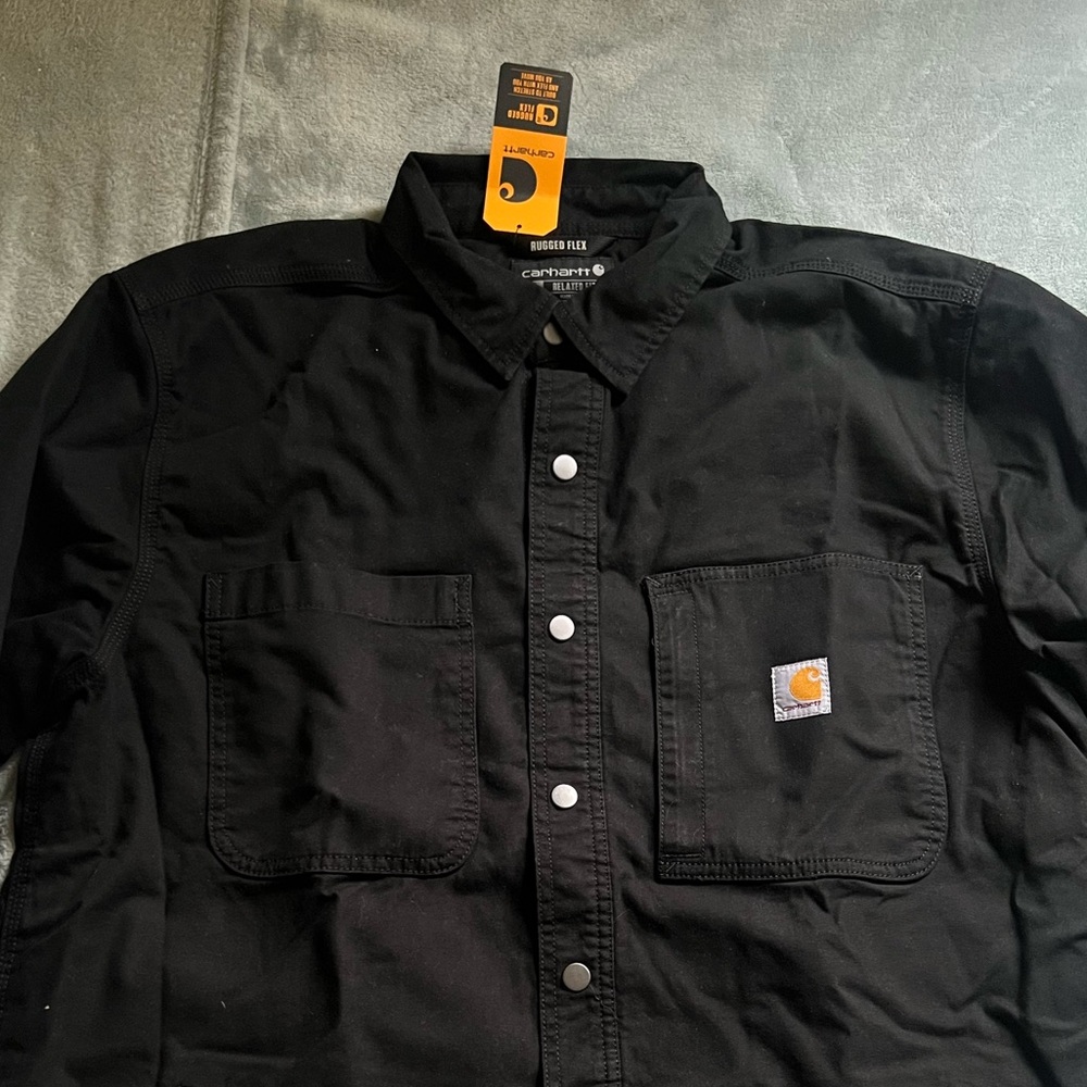 Carhartt Rugged Flex Black Shirt